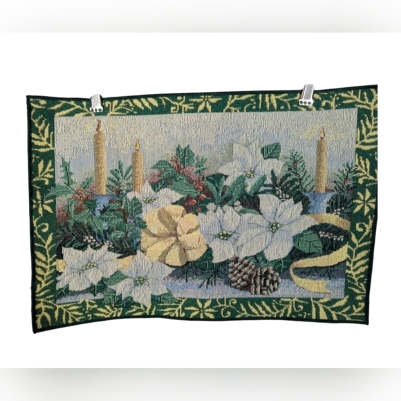 Other - Christmas placemats set of 6 with sparkle